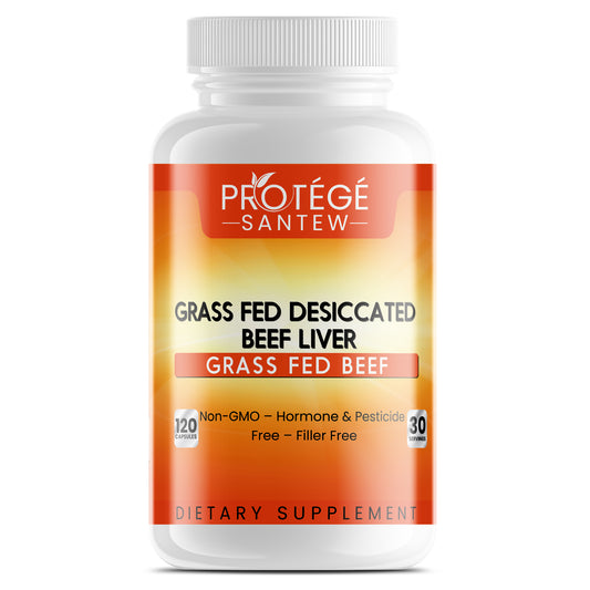 Grass Fed Desiccated Beef Liver Capsules – Pasture Raised