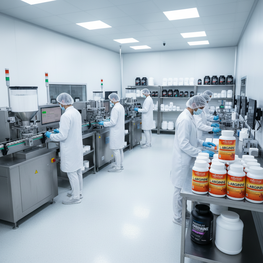 L-Arginine Capsules 🥗 Premium Sports Nutrition