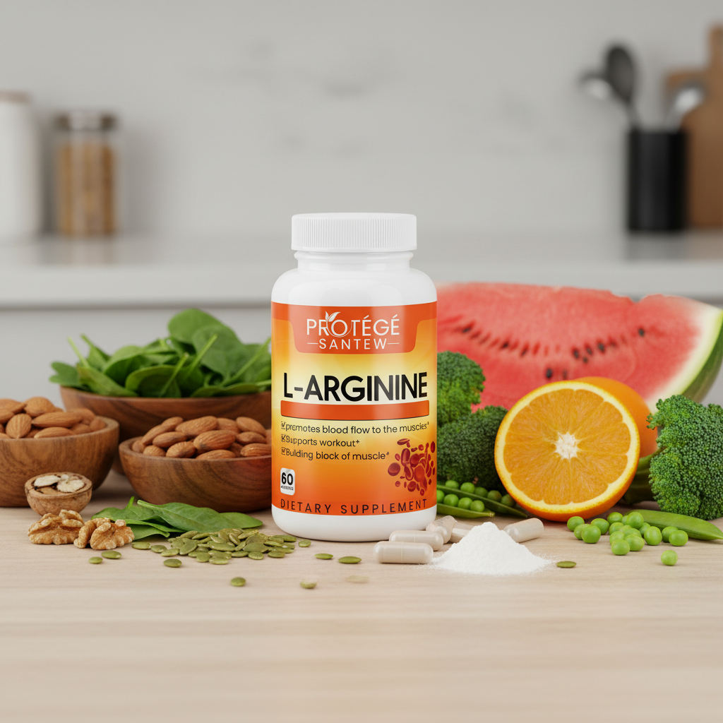 L-Arginine Capsules 🥗 Premium Sports Nutrition
